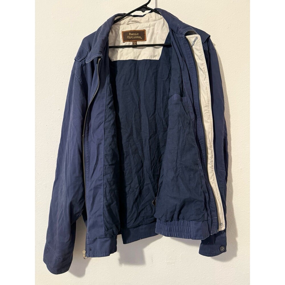 Men’s Blue Basic Options Jacket - Size Xl - image 3